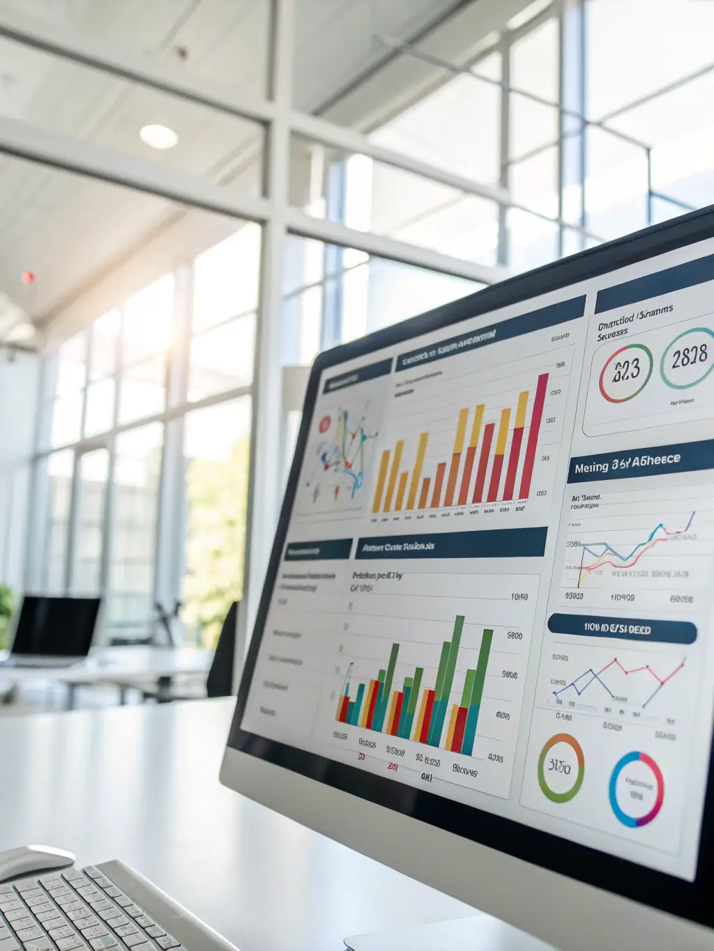 A dashboard displaying various local listings being managed and updated across different platforms, ensuring consistent and accurate information for a business in Los Angeles.