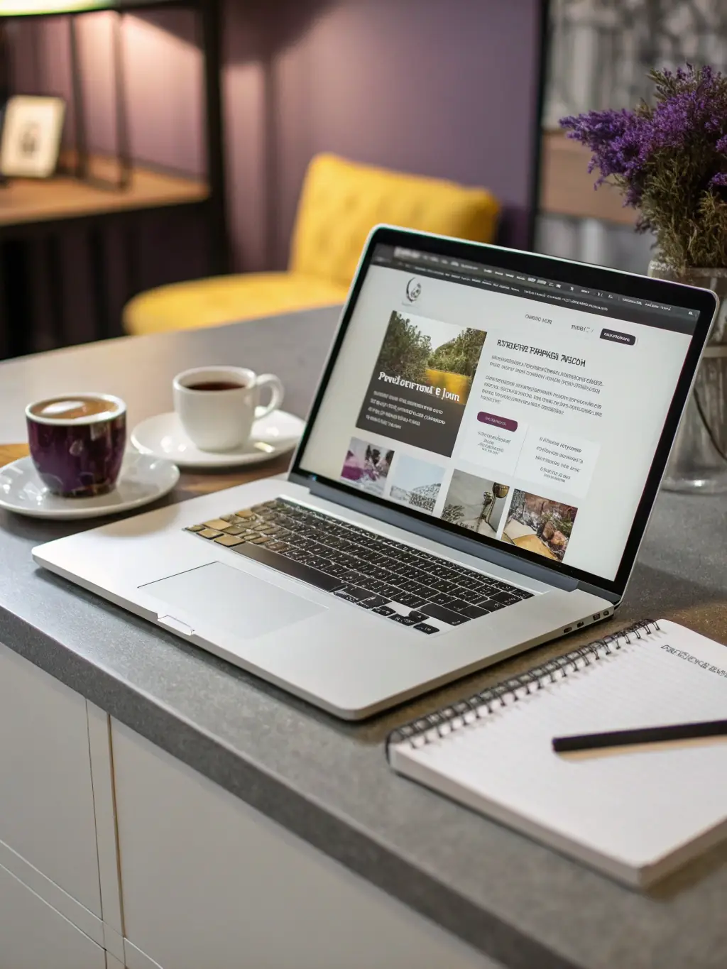 A modern WordPress website design showcasing a local business in Los Angeles, highlighting its services and contact information with a clean and responsive layout.